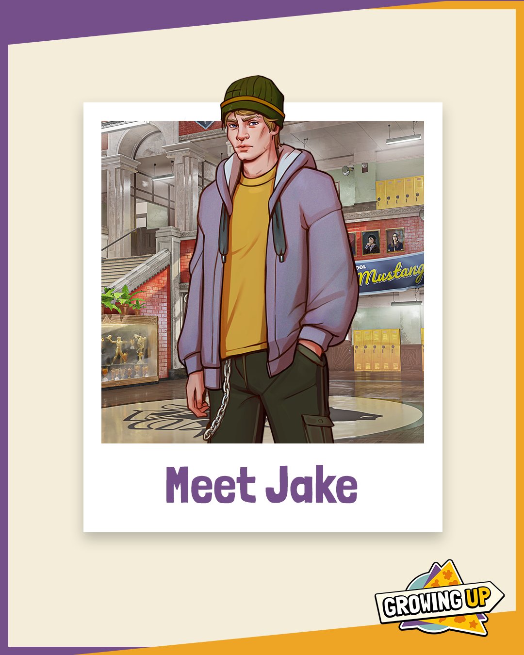 Growing Up Game on X: Hello everyone, meet Jake! 👋 Will we witness him  steering away from a life of delinquency?  / X