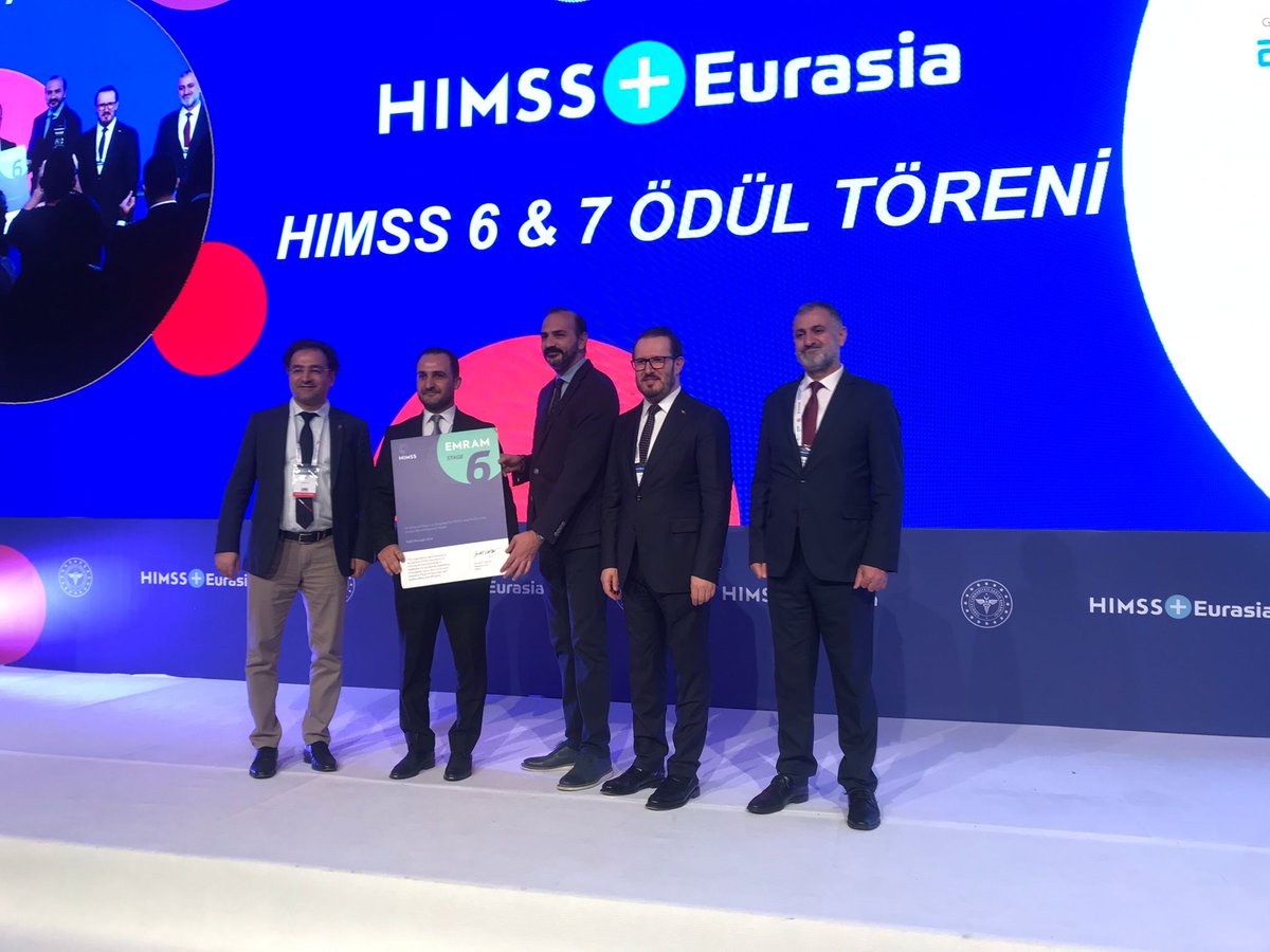 Diyarbakirism's tweet photo. İlimizde HIMSS EMRAM 6 seviyesinde validasyonunu tamamlamış ilk hastane olan Hani Devlet Hastanesine, Uluslararası HIMSS EUROSIA 2021 Sağlık Bilişimi, Teknolojileri Konferansı ve Fuarında, Sağlık Bakanlığı tarafından ödül verildi. #HIMSS https://t.co/16SnIvimBZ