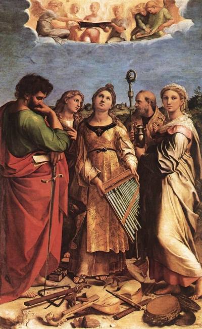22 nov : Ste Cécile, Vierge et Martyre 

Au son des instruments de musique, la vierge Cécile adressait en son cœur un chant au seul Seigneur, disant : " Que mon cœur et mon corps soient purs, Seigneur, pour que je ne sois pas confondue" .

- Commun des Vierges -