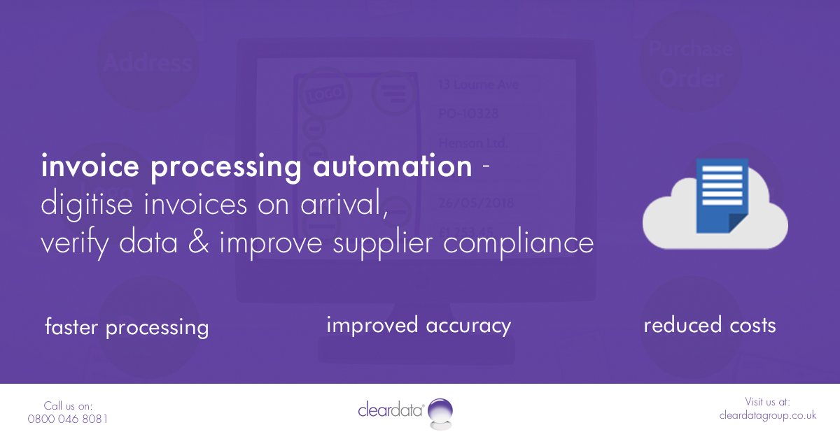 Invoice automation saves your company a lot of time and money, and our Cleardox Electronic Document Management System ensures that the process is seamless. Find out more here. bit.ly/cleardox
#invoiceautomation #invoiceprocessing #invoicemanagement