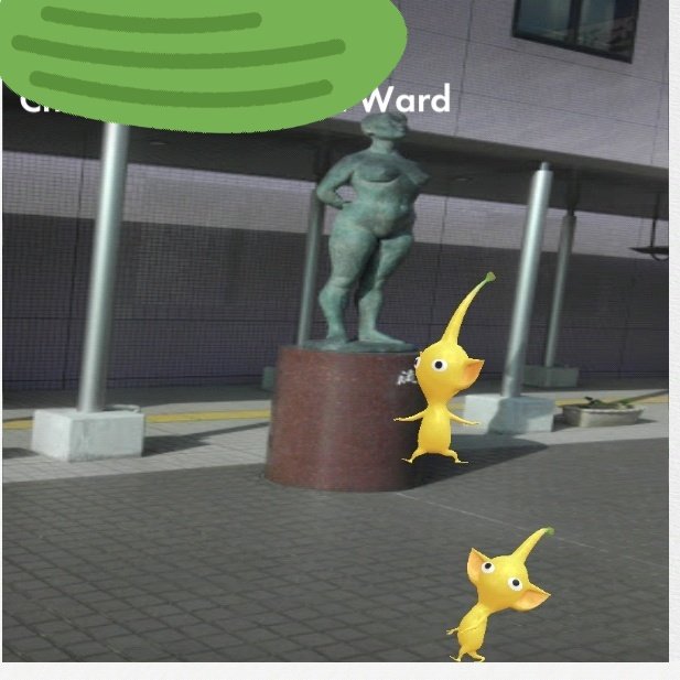 AudioTryhard's tweet image. My pikmin keep bringing me photos of them dancing around graves and naked statues. Cute lil' pagans. #PikminBloom