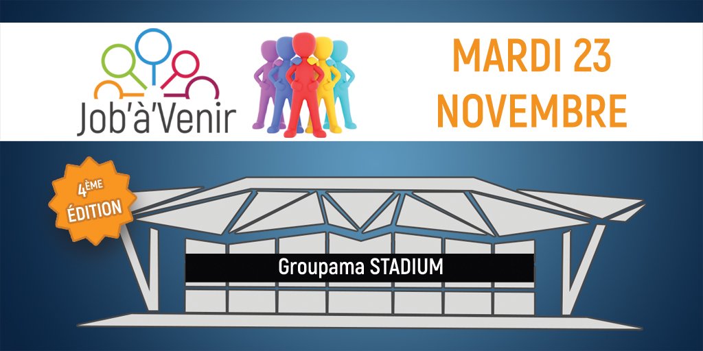 Le forum emploi #JobAVenir aura lieu demain au Groupama Stadium. Des entreprises qui recrutent, dans divers secteurs, recevront les jeunes des Missions Locales en recherche d'emploi.
#emploi #jeunes #missionslocales