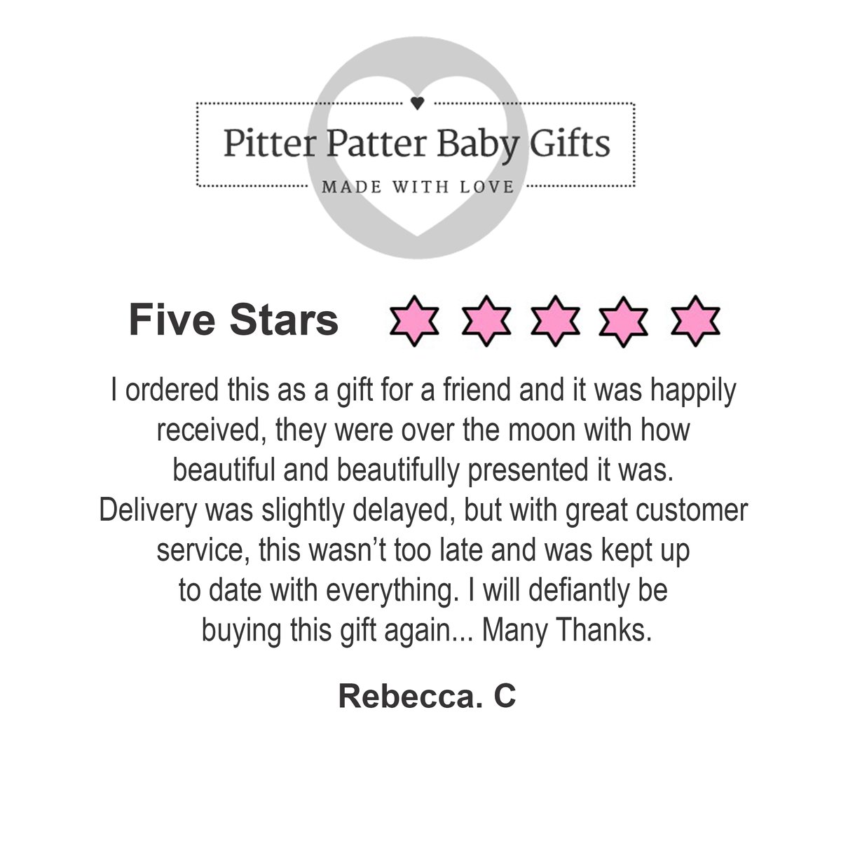 Thank you Rebecca for your feedback, we are so pleased your friend liked the hamper. The PPBG Team 🧡