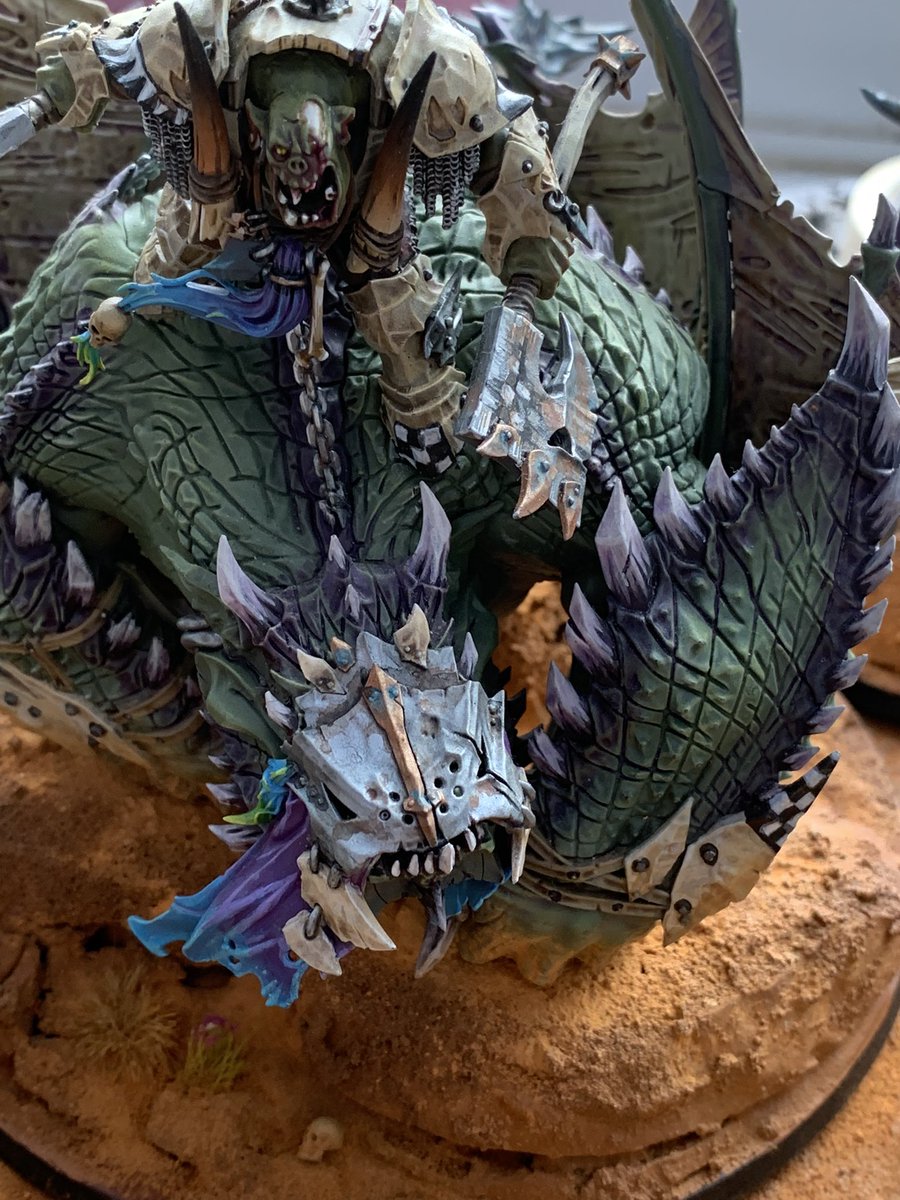 crochammer's tweet photo. I’ve achieved my goal with these beautiful little sods ! Now it’s time they find a new home. Grab yourself a saucy ironjaws army! Award winning 🤣 retweet’s appreciated #WarhammerCommunity #Warmongers ( board not included) https://t.co/z3XI4COUKu