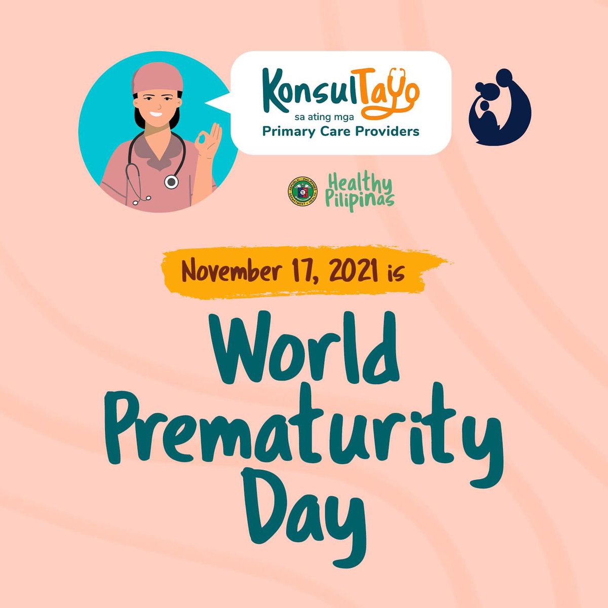 LGU_GMA's tweet photo. ALAMIN 🤔

Ipinagdiwang noong ika-17 ng Nobyembre ang World Prematurity Day. ✨ 

Basahin ang kasagutan sa album na ito. ✨
#SnuggleIsReal! Maging marunong ukol sa KMC for a #HealthyPilipinas 💚 https://t.co/4hihihsNI7