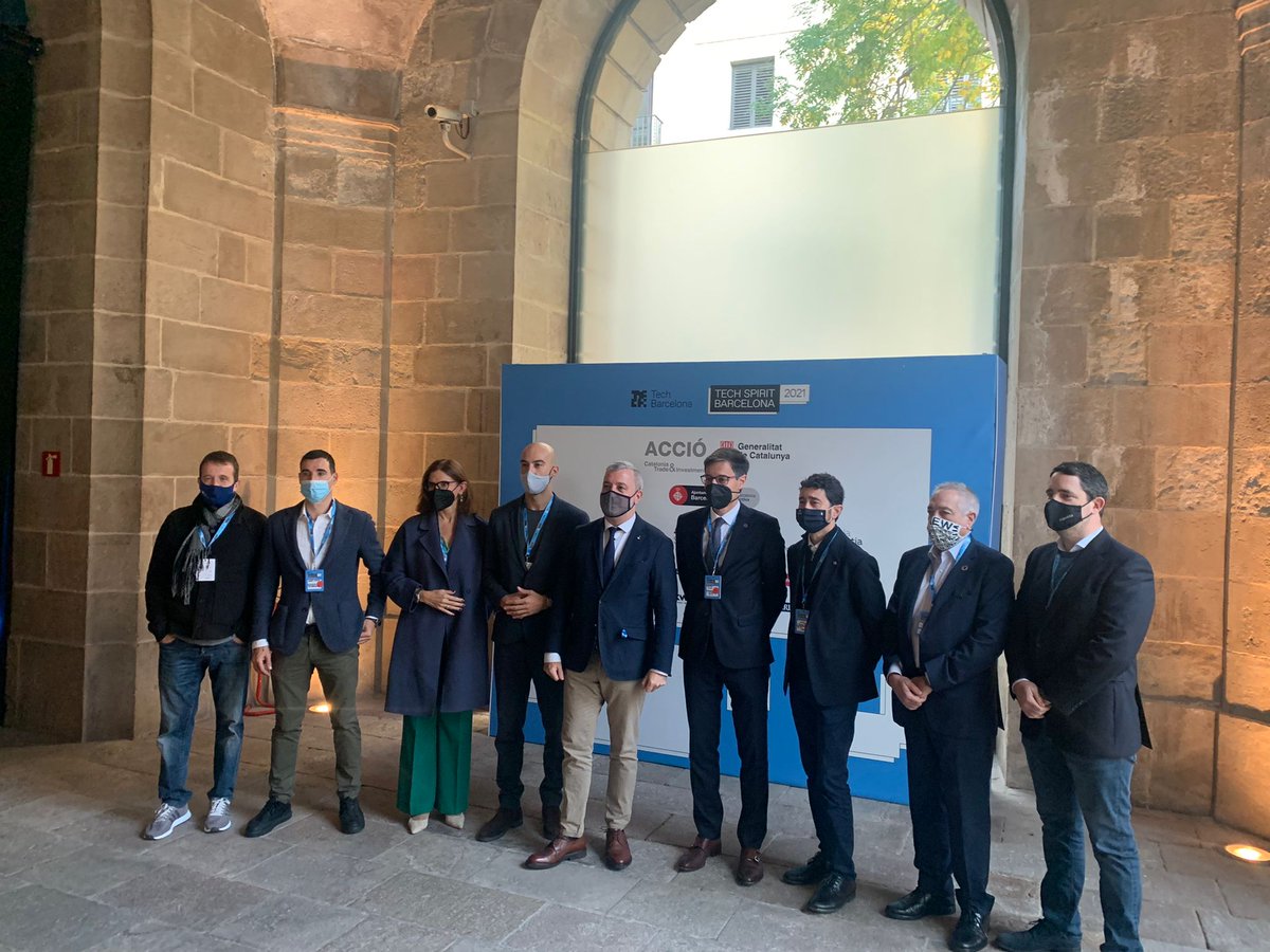 TechBarcelona's tweet image. Arrenca la primera jornada del #TechSpirit amb la inauguració institucional, presidida pel @MiguelVicente_, Director de @TechBarcelona, i la participació d&apos;en @jaumecollboni (@bcn_ajuntament) , @ToniFito (@cambrabcn), @pere_navarro (@consorciZF) i @damiacalvet (@portdebarcelona)