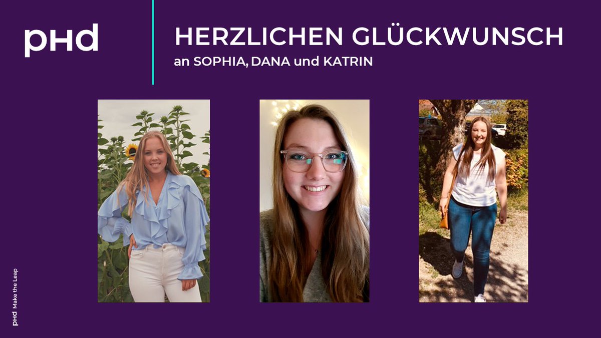 phdGermany's tweet image. Herzlichen Glückwunsch an Dana Schmittmann, Katrin König und Sophia Münch, die ihre Ausbildung zu Kaufleuten für Marketingkommunikation bei der Omnicom Media Group Germany in Düsseldorf erfolgreich mit der Bestnote „sehr gut“ absolviert haben – ihr seid unser best of! 🥳🎉