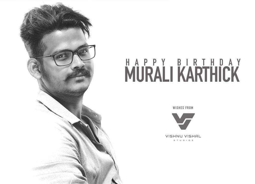 Vishnu Vishal Studioz (@vvstudioz) on Twitter photo We at <a href="/VVStudioz/">Vishnu Vishal Studioz</a> wish our #Mohandas director <a href="/im_the_TWIST/">முரளி கார்த்திக்</a> a very happy birthday. We promise that our association with him will bear fruit to big heights next year. We at <a href="/VVStudioz/">Vishnu Vishal Studioz</a> wish our #Mohandas director <a href="/im_the_TWIST/">முரளி கார்த்திக்</a> a very happy birthday. We promise that our association with him will bear fruit to big heights next year.