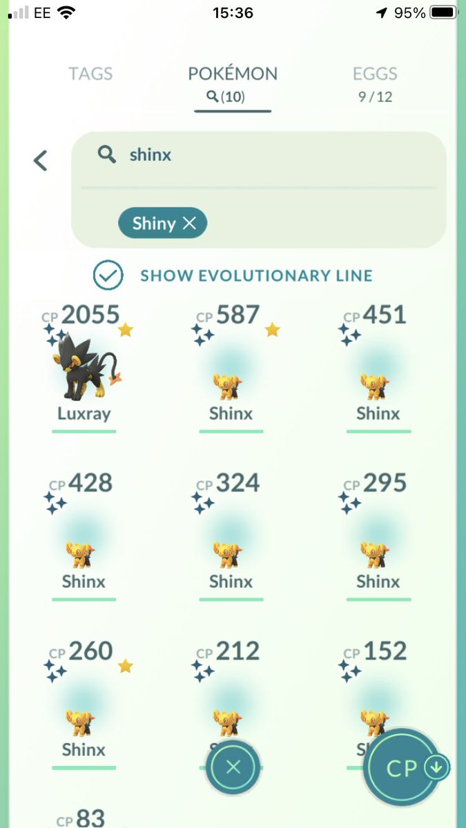 I enjoyed Shinx community day 😁