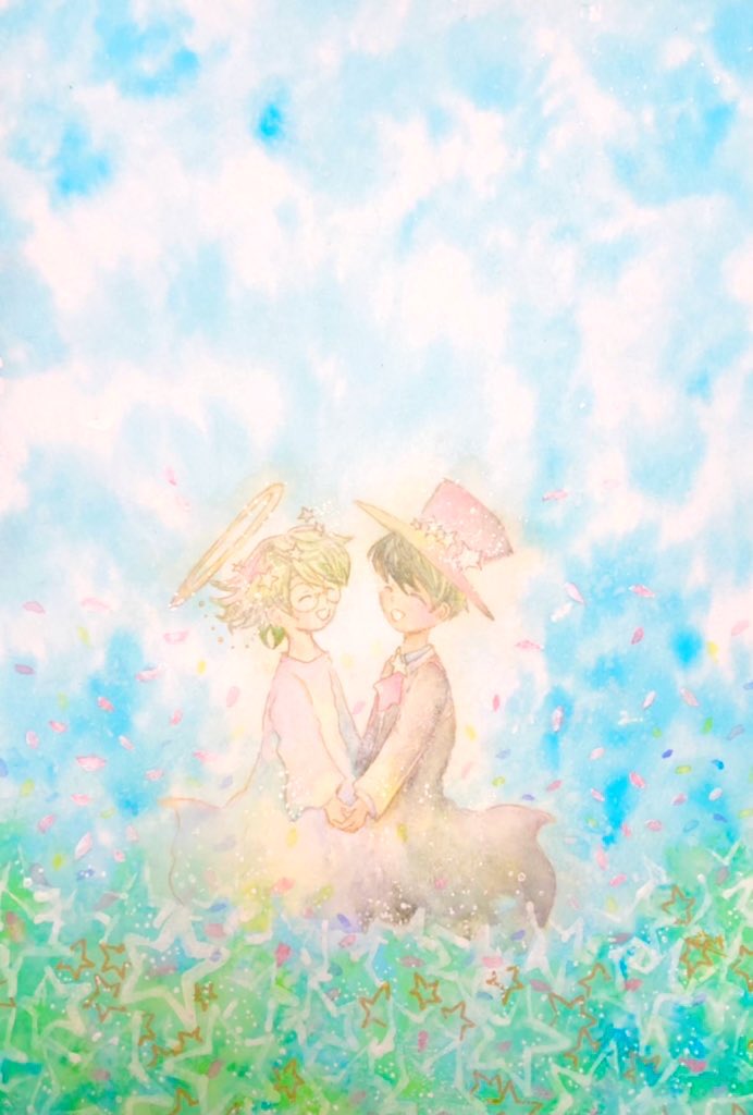 いい夫婦の日らしいので
とゆー事にしといてくださいな2人
一応くだらなシリーズではうちらの代理してくれてるので…はるみ氏いなかったらこういう絵とか2人の日常ダラダラ雰囲気描けてないと思います笑
何気ない日々を大切に…喧嘩もするけどいい夫婦でありたいですねぇ