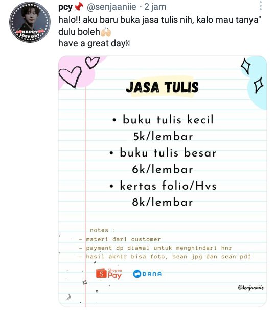 •cek pinned sblm ajk mutualan ke sy tweet media