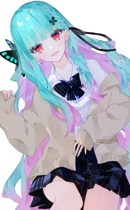 新衣装がかわいすぎるううう☺️☺️❤️

#潤羽るしあ新衣装 
 #絵クロマンサー 