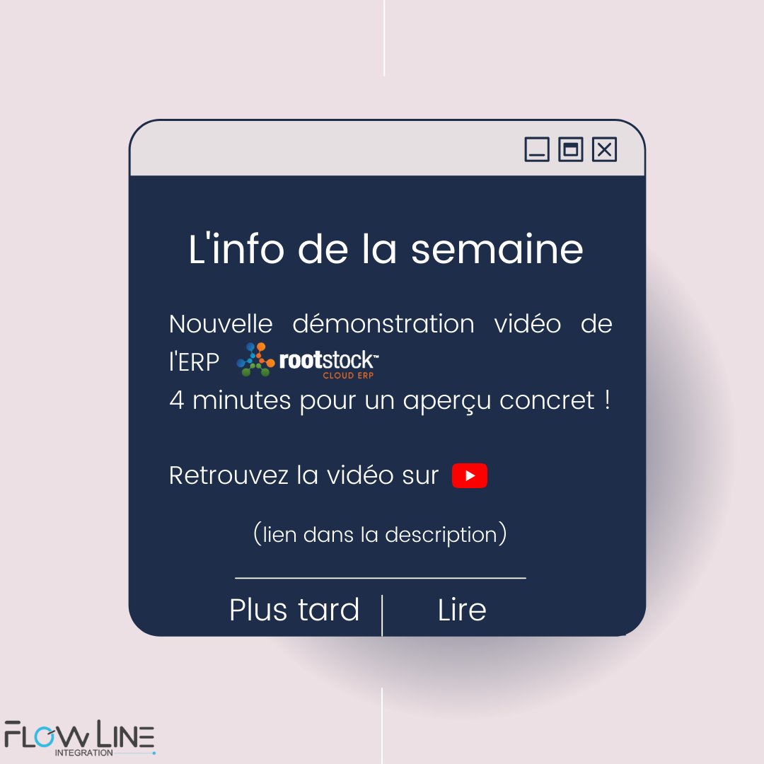 FlowLine_fr's tweet photo. Rootstock Software a publié une nouvelle démonstration de son ERP 🎬
Découvrez l'ERP Rootstock en seulement 4 minutes ici 👉 https://t.co/MNZBnjqWHV

#erp #integrateurerp #rootstock #demo #demoerp https://t.co/L3gZFWWf32