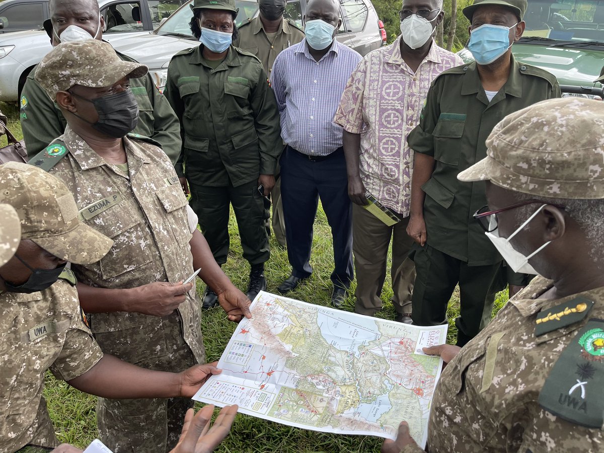 ugwildlife's tweet image. The members of 9th Board of Trustees chaired by Dr. Panta Kasoma are currently visiting Queen Elizabeth Conservation Area for a supervisory visit.