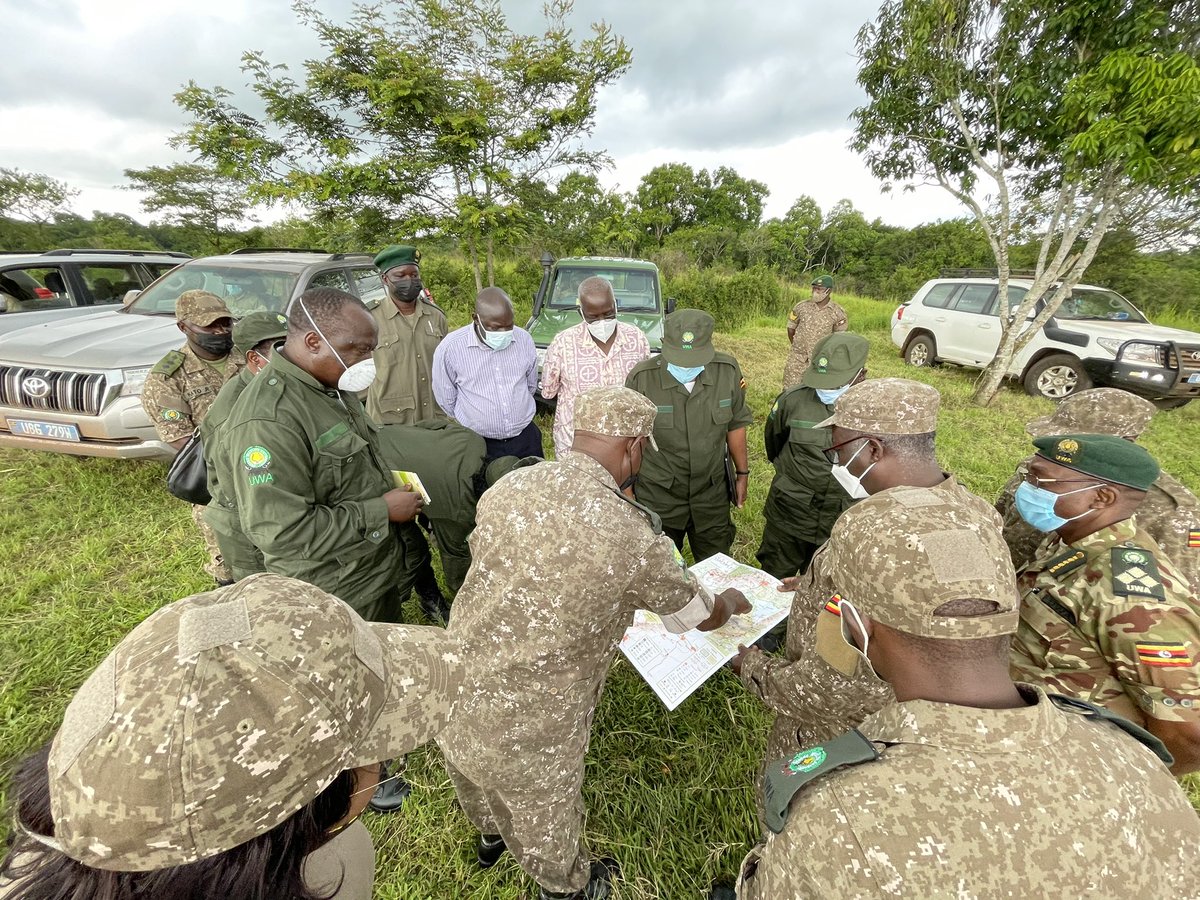 ugwildlife's tweet image. The members of 9th Board of Trustees chaired by Dr. Panta Kasoma are currently visiting Queen Elizabeth Conservation Area for a supervisory visit.