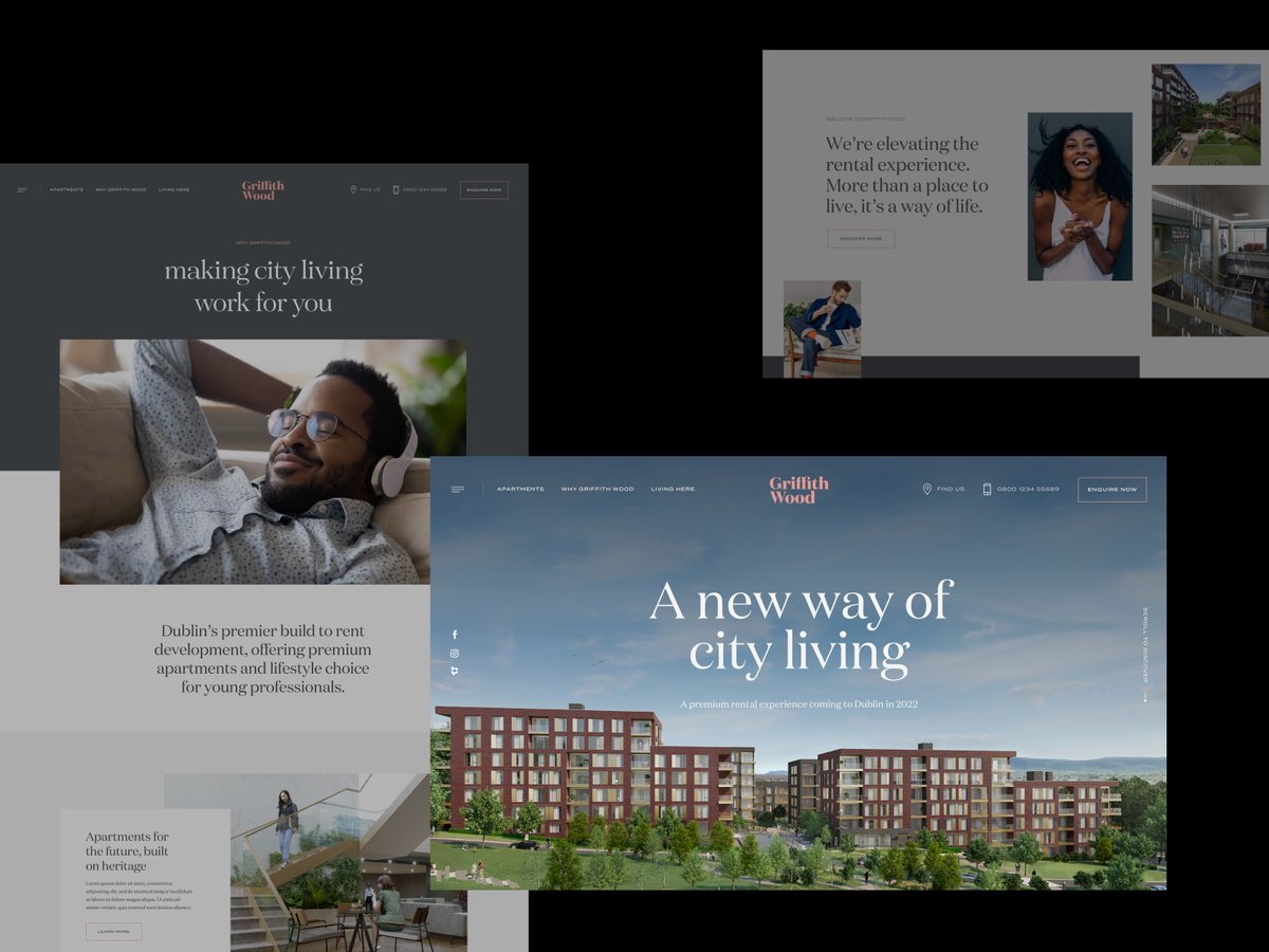 ✨ Project live! ✨

We worked with our long standing client Greystar to design &amp; deliver a creatively-led website to promote their new development

The site focused on user-experience, showcasing the elegant apartments &amp; sublime surroundings

#CreativeAgency #WebsiteLaunch