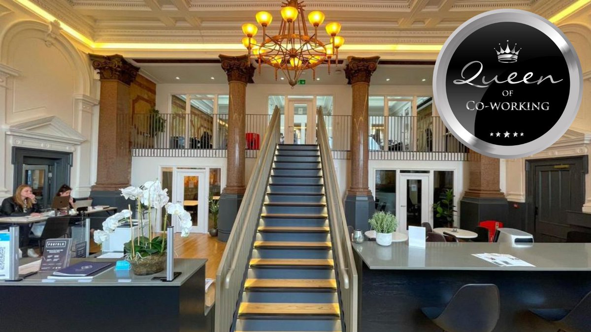 profolkspace's tweet photo. Can you think of a more stunning place to work from?
#QueenOf #coworking spaces #award winning #bankchambers in the heart of #stockport https://t.co/y59hCm3W7d