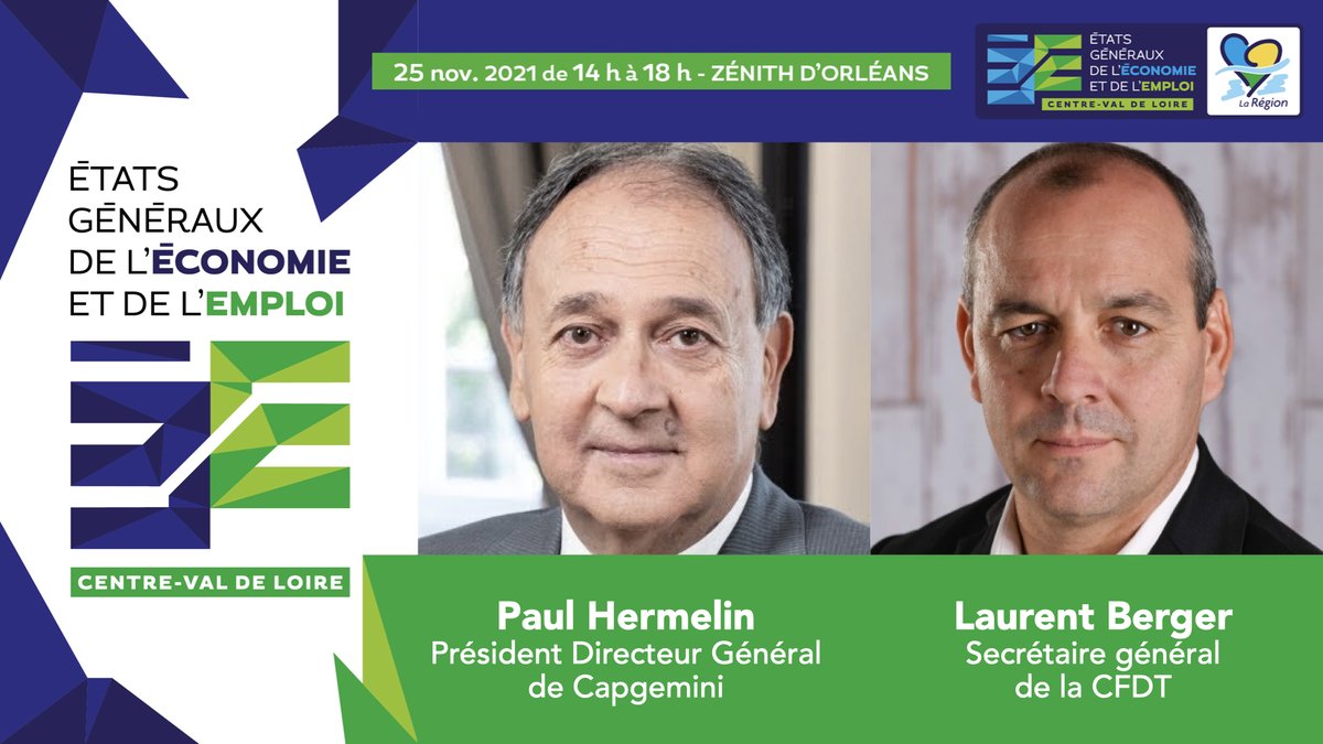 RCValdeLoire's tweet photo. #Économie 📊
🗓 Ce jeudi la Région #CentreValdeLoire lance ses États Généraux de l'Économie et de l'Emploi au Zénith d'#Orléans 📍
🤗 Les entreprises et acteurs économiques du territoire sont invités à prendre part à cette grande concertation…

1/3 ⤵️ https://t.co/ntPjUwZTFX