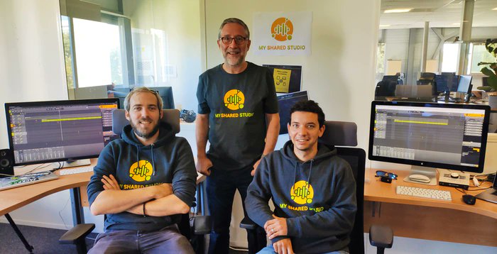 Soutenez-les ! 💪 <a href="/mysharedstudio/">MySharedStudio</a>, #startup incubée au @BIC_Montpellier, lance sa campagne de  #financement participatif 💸 Objectif : développer un nouveau plugin pour leur plateforme de création musicale🎶 collaborative 💡👉kickstarter.com/projects/mysha… #innover #Montpellier #startup