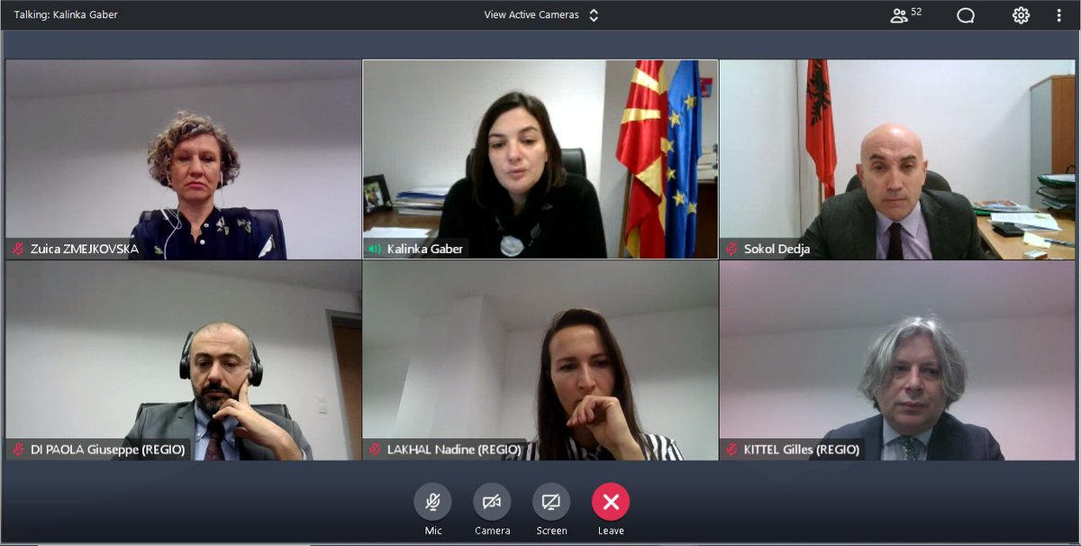 2nd MEETING OF #EUSAIR KEY IMPLEMENTERS &amp; PROGRAMMING AUTHORITIES (MA/NIPAC) started!
-overview of past 2 years achievements in #embedding process w/emphasis on IPA countries❗
-next steps to transpose #MRS priorities(adriatic-ionian.eu/2020/06/12/eus…) into post2020 prog.docs