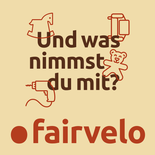 fairvelo's tweet photo. Guten Morgen miteinander! Endspurt diese Woche bei unserem Crowdfunding! 
Und was nimmst du mit? 
..mit dem Cargobike von Fairvelo? https://t.co/AgRaKLK6rA