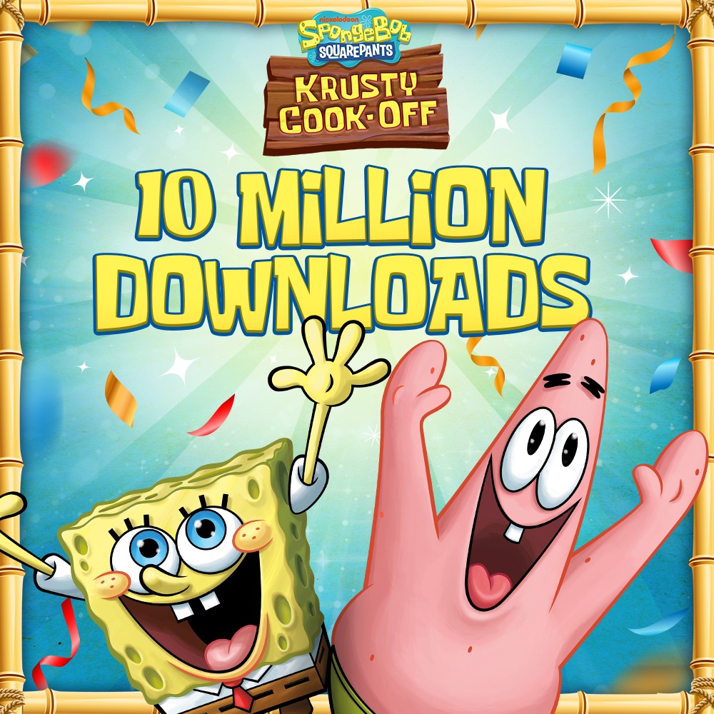 If you love casual games, this is for you.

Join us on a mission to get 10 million downloads in Africa for the Spongebob Krusty Cook Off.

Download here bit.ly/3qZm56a &amp; compete to win weekly prizes courtesy <a href="/carry1st/">Carry1st</a> 

#SBKCOAfrica #Carry1st #KrustyCookOff #SpongeBob