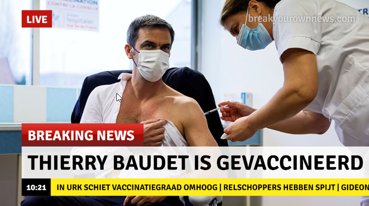 Daantje00's tweet photo. ***breaking news***

#Thierryisgevaccineerd https://t.co/q9wo1qziyZ