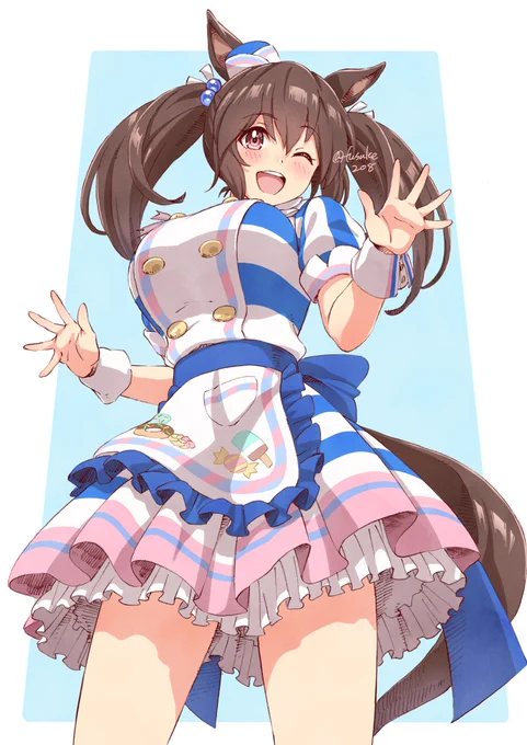 ダスカ×3+ボーノ! #いいツインテールの日 