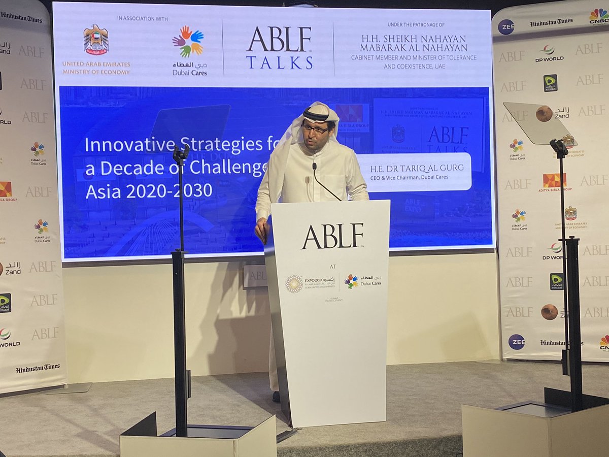 UN_UAE's tweet photo. Insightful panel from the #ABLFTalks with @DrDenaAssaf Head of #UNinUAE, @Alusaimi24 Goodwill Ambassador for #UNICEF & Dr. Tariq Al Gurg, CEO of @DubaiCares about inclusive technology, its safe uses & democratization to close the digital gap & #LeaveNoOneBehind
#UNxExpo https://t.co/k5qysmEqw8