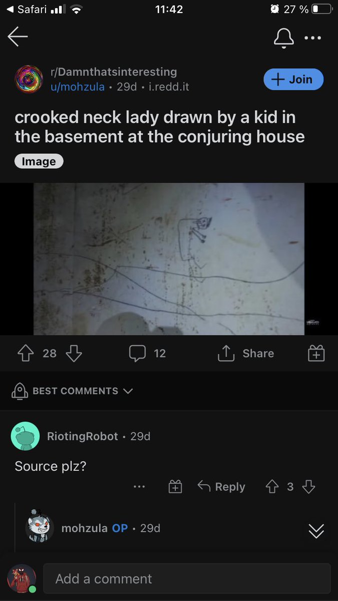 ArtemisAuroraa's tweet photo. Crooked neck lady from conjuring house basement #canvasart #painting #creepy #paranormal #conjuring #realconjuring https://t.co/EB6vJfF2t8