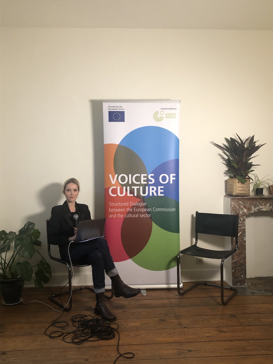 vofculture's tweet photo. 📢📢 Our digital pre-meeting on the "Digital Audiences" topic has started! 📢📢
Voices Of Culture topic expert @ASRadermecker is facilitating the discussion with our 35 participants today.
https://t.co/tYqkSFtUup https://t.co/dEvWJK0I9q