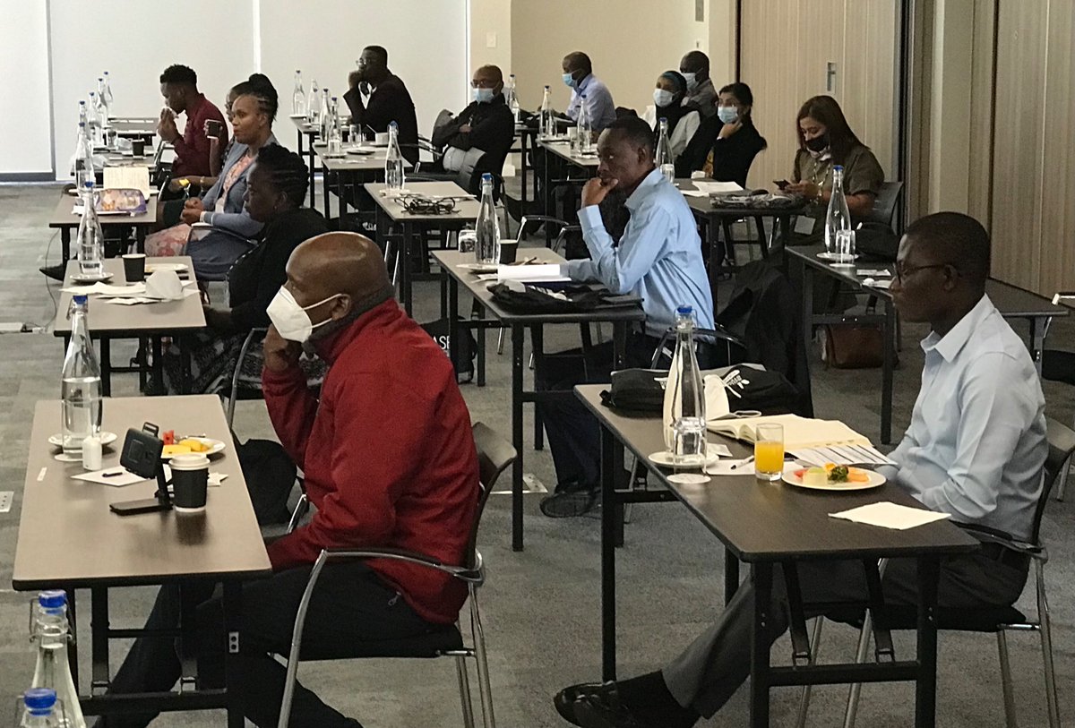 @NSchellack & @AngPharmID two of 🇿🇦‘S leading #AntibioticStewardship Pharmacists training AMS teams from 🇰🇪 🇧🇼 🇳🇬 and 🇬🇭 on the 4-day #SAASP stewardship course #WAAW2021. Critical to share experiences & learn from this diverse group of colleagues. @ABpreservation @Denavandenbergh