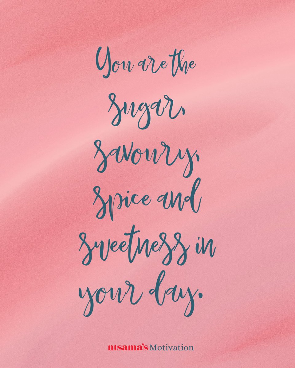 As you start your new week, never forget; each day is yours to season exactly to your taste #ntsamamondays #mondaymotivations #ntsama