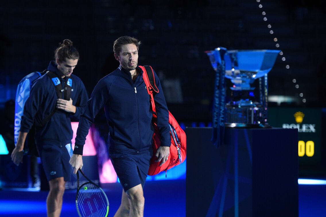 nmahut's tweet photo. Quelle semaine au Masters @atptour ! 20e titre en double avec @p2hugz. Un immense pour votre soutien, vos messages d’encouragements. A peine le temps de savourer et on repart pour la @DavisCup @FFTennis #team 🎾👊🏻 https://t.co/CgOqTl7H9O