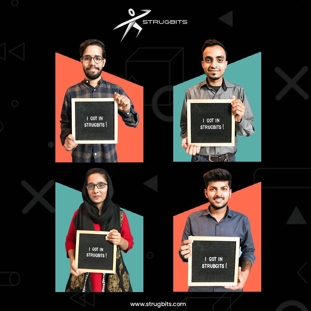 Strugbits_'s tweet photo. We welcome Syed Shahzaib, Mirza Awais, Syeda Misbah, and Muhammad Umaid on joining the Strugbits family! 
We look forward to achieving our next milestone together.

#newhire #welcome #newemployees #developers #javascript #designer #uidesigner #hiring #welcometotheteam #Strugbits https://t.co/6H5lJOD6o5