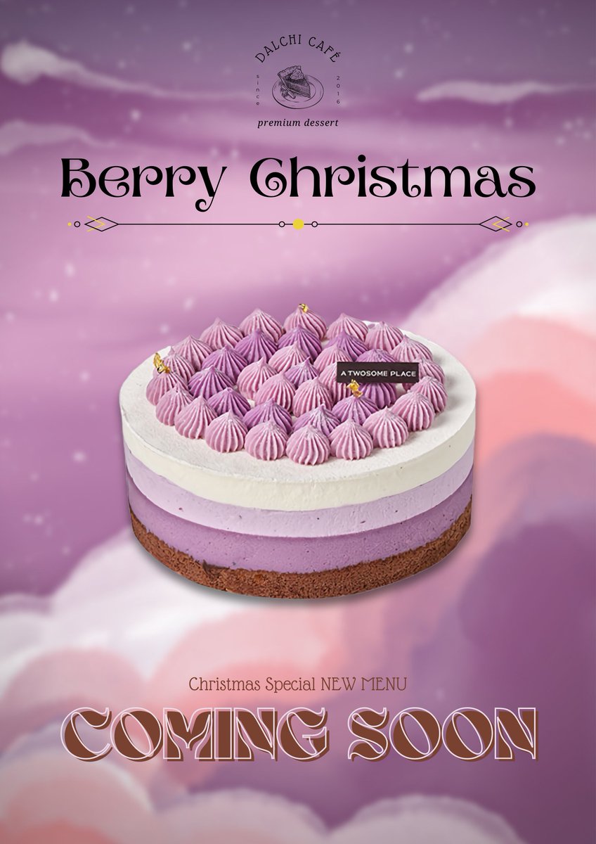 sonangnie's tweet photo. ㅤ
ㅤ
dalchi_cafe on Instagram.
────────────────

Christmas is drawing near, ho ho ho! 🎅 Let's us celebrate the joyous season with our loved ones accompanied by CHRISTMAS SPECIAL MENU from DALCHI CAFÉ. COMING SOON. 🎄❄️

... more
ㅤ
ㅤ https://t.co/bHPMVB1rIr