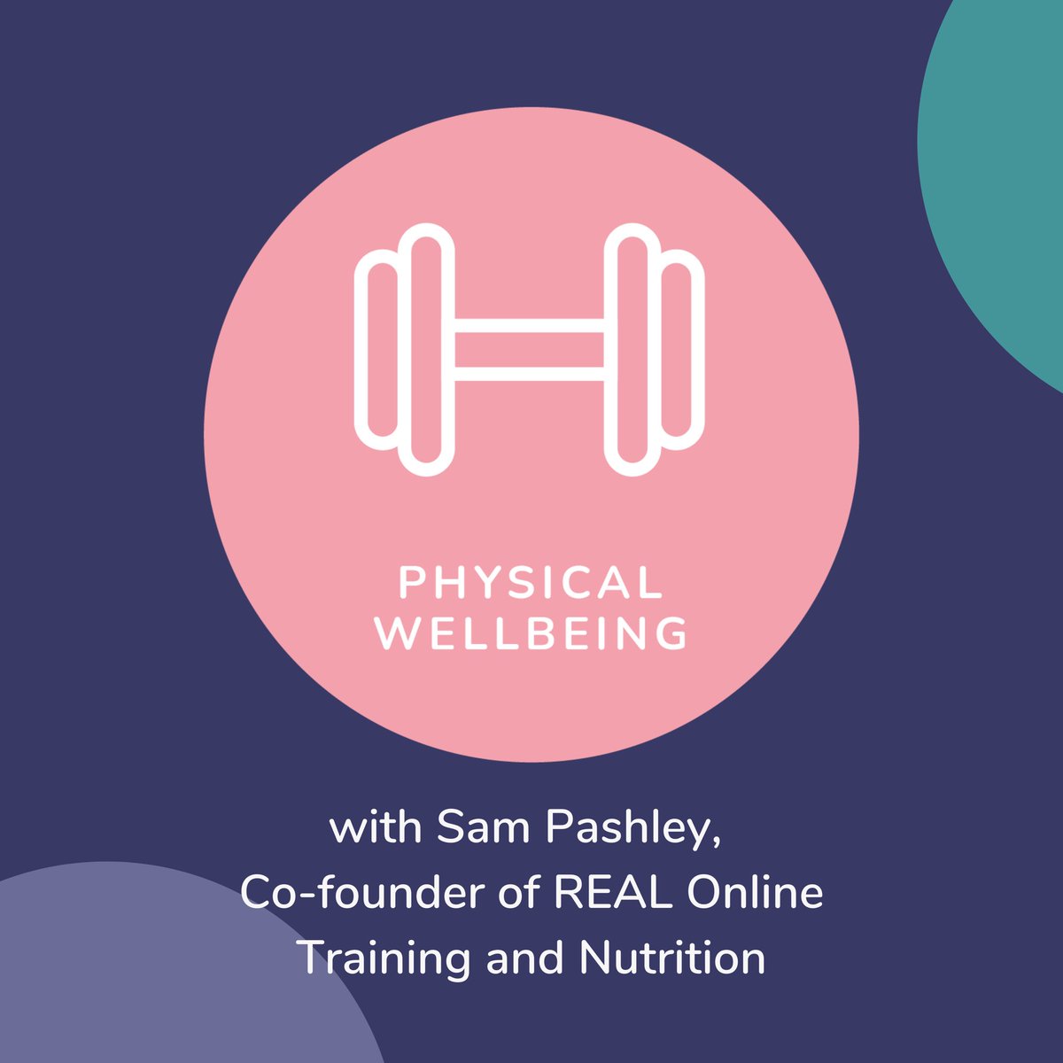 Episode 3 is now LIVE.
Today we are joined by Sam Pashley, co-founder of REAL Online Training and Nutrition. 

Download on Spotify, Apple podcasts or via this link - …rklifewellbeingpodcast.buzzsprout.com/1838295/955762…