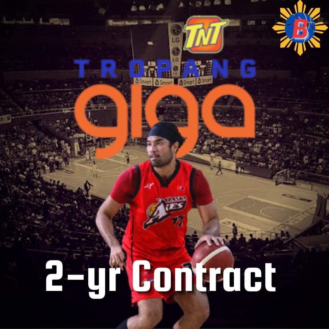 bsktblsta's tweet photo. GAB BANAL, TNT NA!

Matapos hindi pumirma ng bagong kontrata sa Alaska Aces, binigyan siya ng Tropang Giga ng 2-Year Contract!

Kongrats Idol Gab!

Lalong lumalakas ang TNT!

Ano masasabi niyo? https://t.co/JV3LFmRpaV