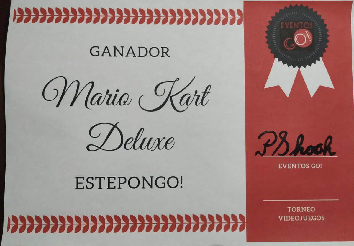 PShock_Elixir's tweet photo. 🥇 1er puesto en el Torneo de #MK8D 
Muchas gracias a @EsteponGo @EventosGoFF por la organización del Evento! 👾🎟️
#salondelmanga #estepongo
#NintendoSwitch https://t.co/PY97fqU2Nm