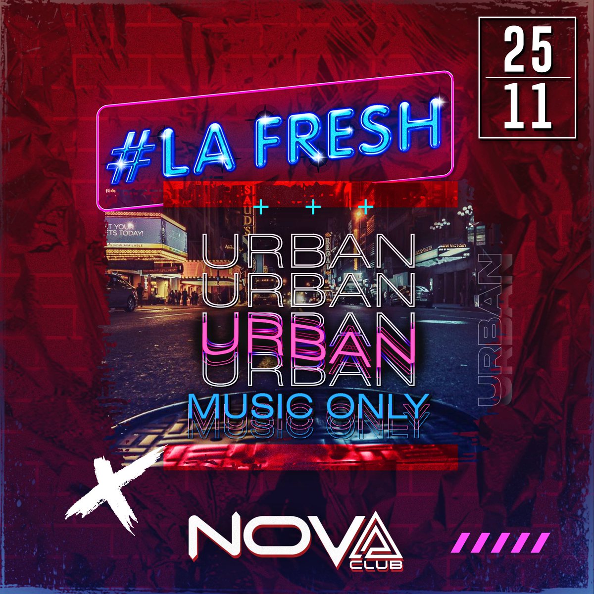 novaclub45's tweet photo. ON REMET ÇA AVEC #LAFRESH 😎

Jeudi 25 novembre / Ouverture des portes à 23h00
Entrée Gratuite avant 00h00 

LA PREMIÈRE SOIRÉE DE LA SEMAINE ! 🔥 https://t.co/TI01YWsyoi