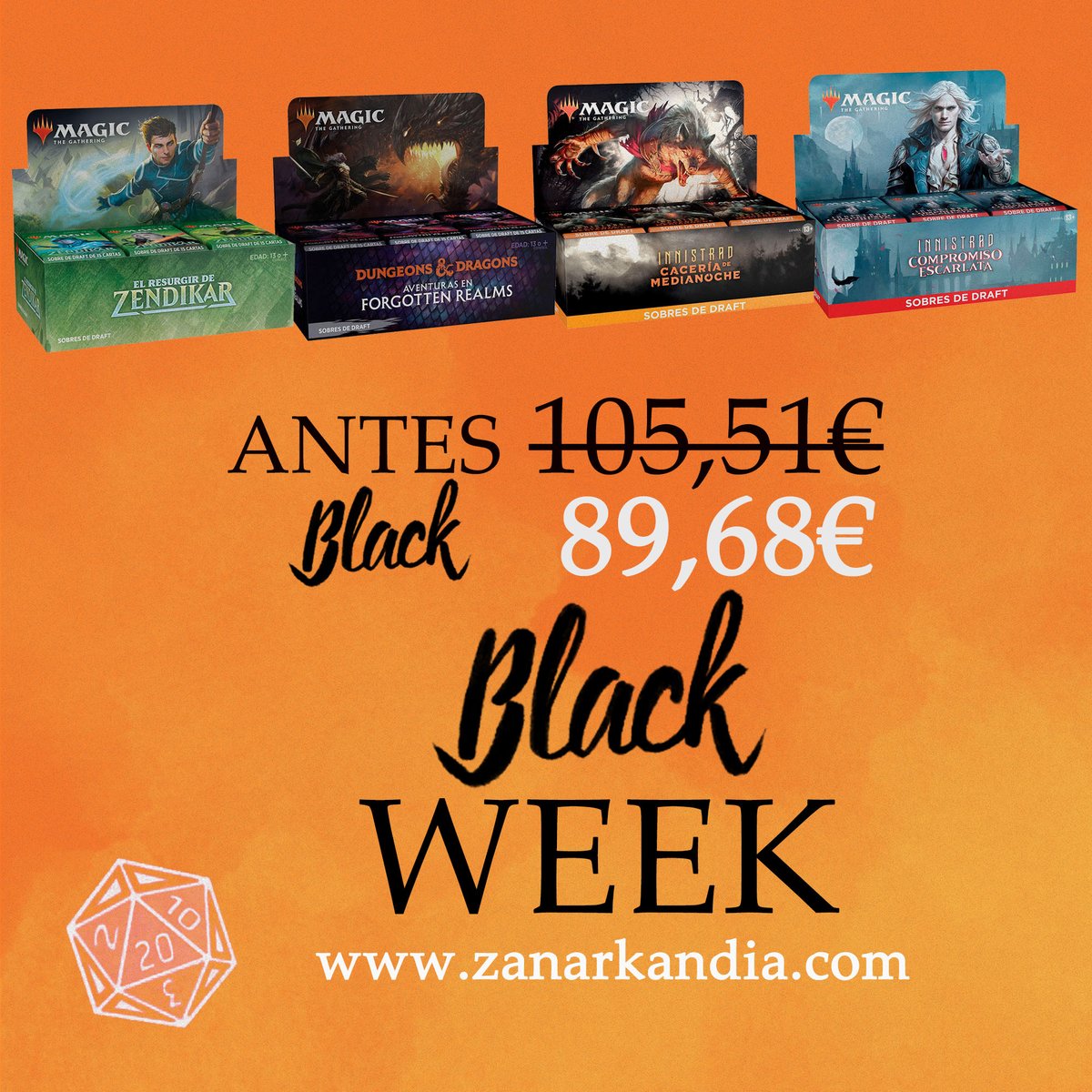Damos comienzo a la semana de ofertas. Por aquí os dejamos algunos productos destacados. El descuento es en todos los productos de la página!
zanarkandia.com