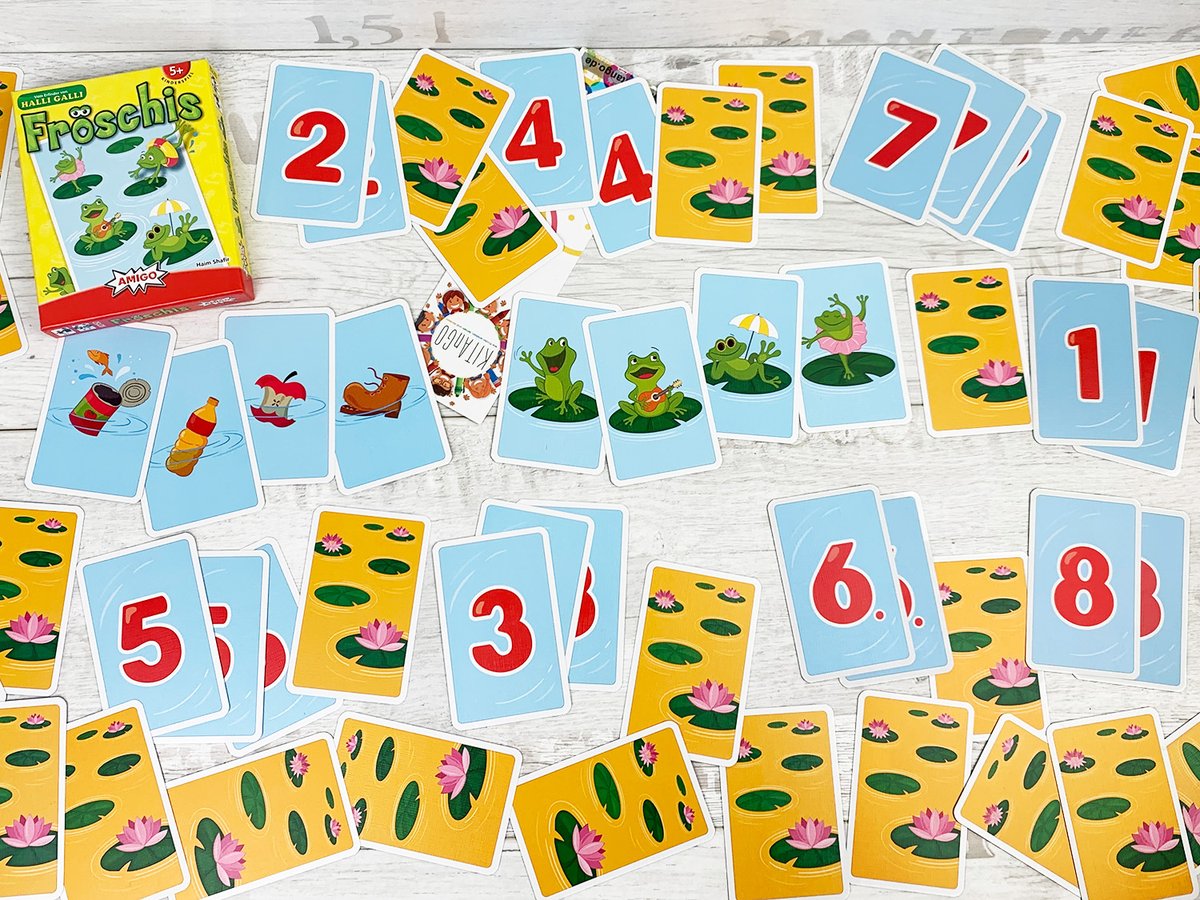 🐸💯#Kartenspiele sind bei #Kindern nach wie vor beliebt! Das #Miteinander &amp; #Gegeneinander macht unheimlich viel #Spaß und fördert das #Sozialverhalten. "Fröschis" von @AMIGOSpiele schult zudem #Zahlenverständnis &amp; #Logik bei Kindern.💪🧠

✍️ Zum #Review:
kitango.de/froeschis-ein-…