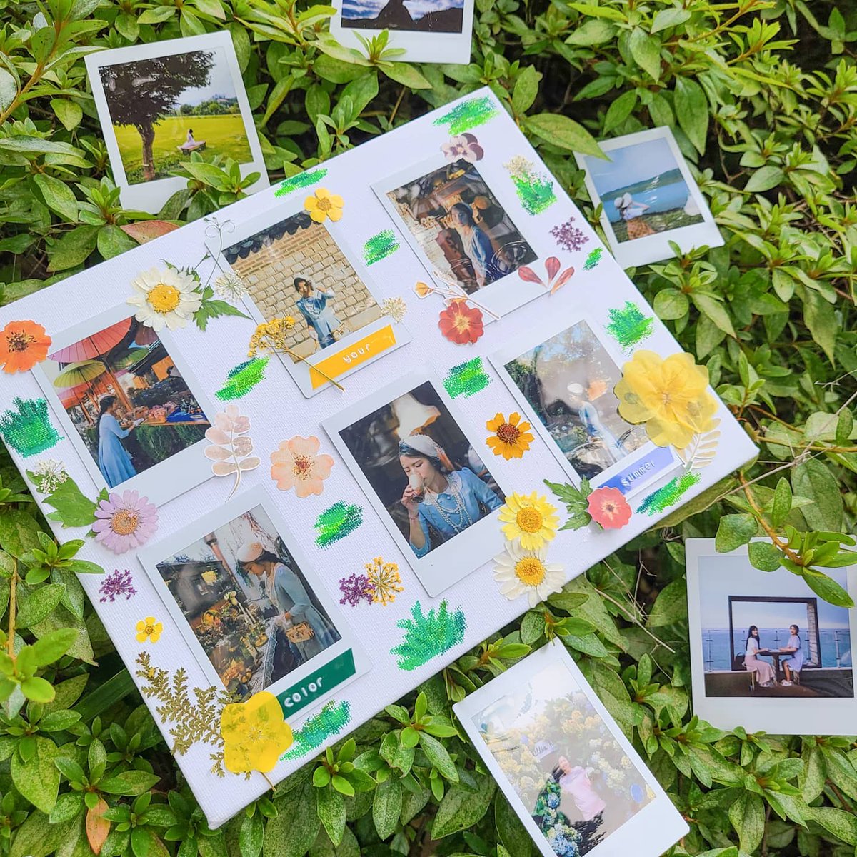 Instax_ZA's tweet photo. Collages and photo albums are a love language that can be shared for generations to come. Thank you @yes_yeji for sharing yours! 
#InstaxableLife #GenerationalInstaxLove #DontJustTakeGive https://t.co/dp1eXK6RZg
