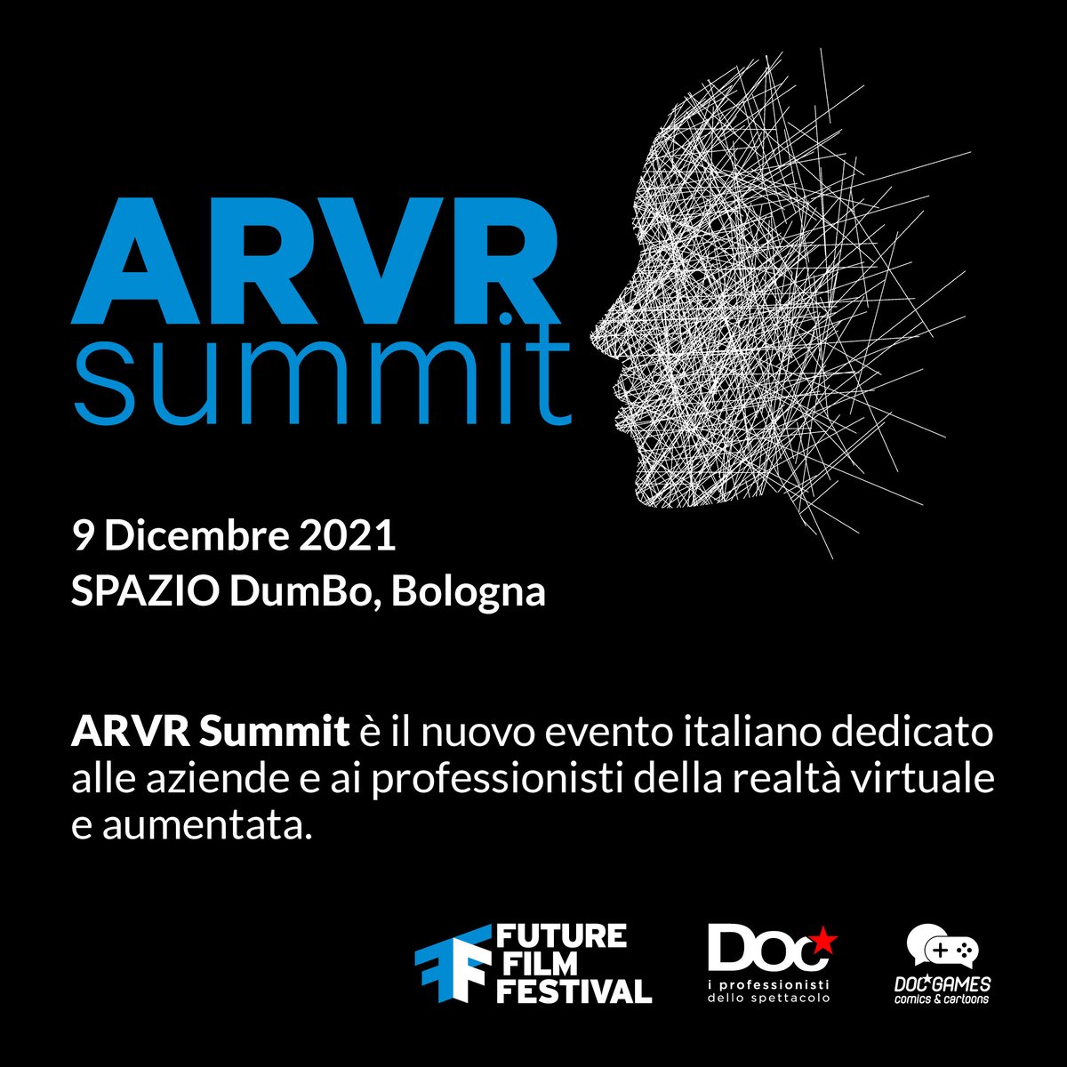 Esplora le potenzialità delle nuove tecnologie immersive e le loro applicazioni nel gaming, nel cinema, nella moda. Una giornata di workshop e networking con l’innovazione come unico comune denominatore.
⁉️Per accedere è necessario il pass Gold 
tickets.futurefilmfestival.it/.../membership…