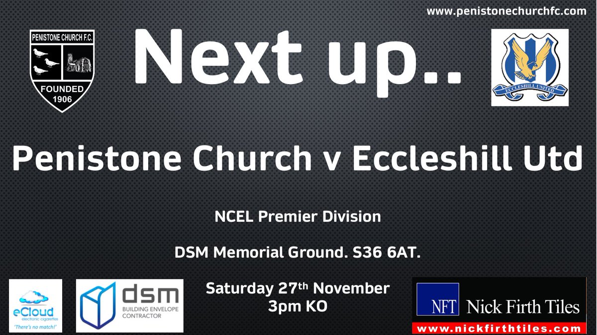 To win 2 free tickets to our game on Saturday vs <a href="/EccleshillUtdFC/">Eccleshill United FC</a> simply follow us and RT this.

Winner announced on Thursday morning.

It should be a great game between two quality sides.

Remember if you don’t win it’s only a fiver in anyway &amp; kids go 🆓
