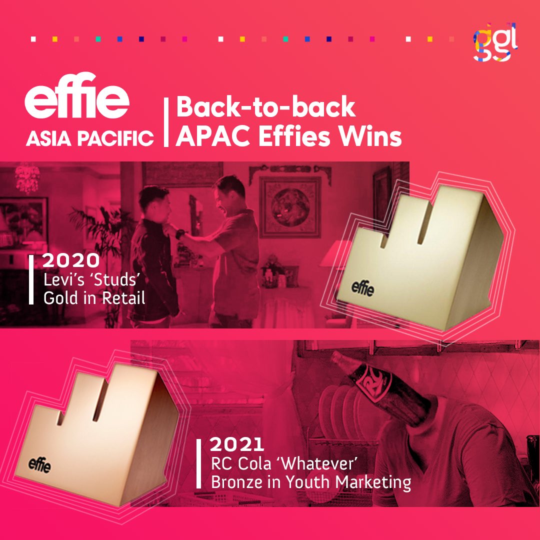 GigilGroup's tweet photo. We’ve been honored two years in a row for campaigns that built our clients’ businesses!

They come from the APAC Effies, the preeminent awards show that celebrates the most effective ad agencies in the region. Not just in creating ideas, but in making client’s products sell. 
1/2 https://t.co/oBrVgxSTCk