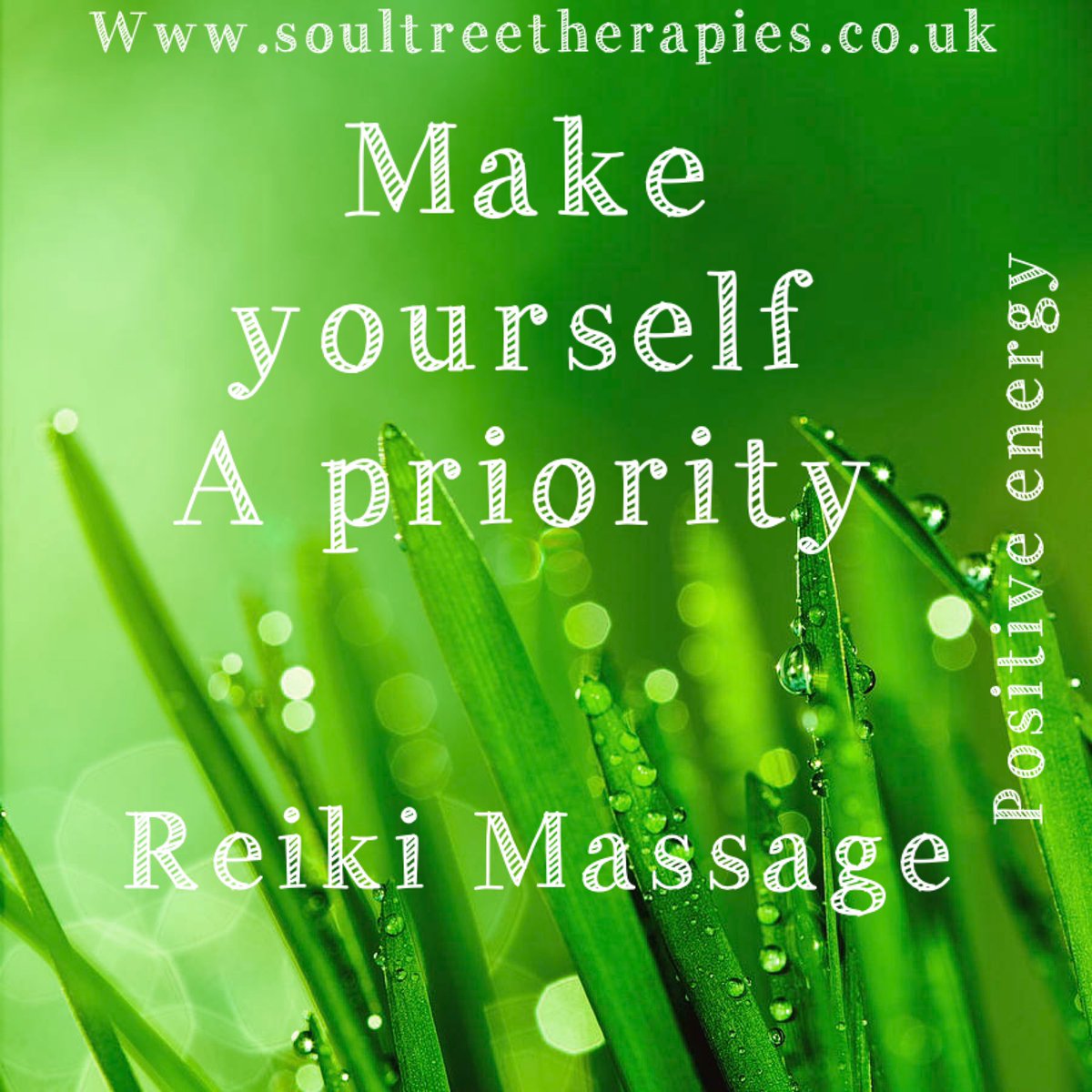 SoultreeT's tweet photo. 🌿 Enjoy a deeply relaxing Swedish massage, with added Reiki energy healing for even deeper relaxation, healing to the muscles, &amp; increased recovery rate of muscles also🌸
🌿Especially effective for overworked/overused/sporting muscles💪🏽👌🏽
Contact @SoultreeT on 07864 179859
💛🌸 https://t.co/46kZQa7oel