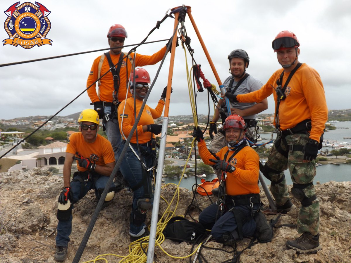 AvoidableN's tweet photo. Photos of Octavio Restrepo Calderon, the President and Director of the Caribbean Urban Search and Rescue #CUSAR in the field with his team ⛑

Octavio will provide useful insight into the work conducted by first responders to reduce disaster deaths at our upcoming symposium 💻 https://t.co/uAl6lWW5iY