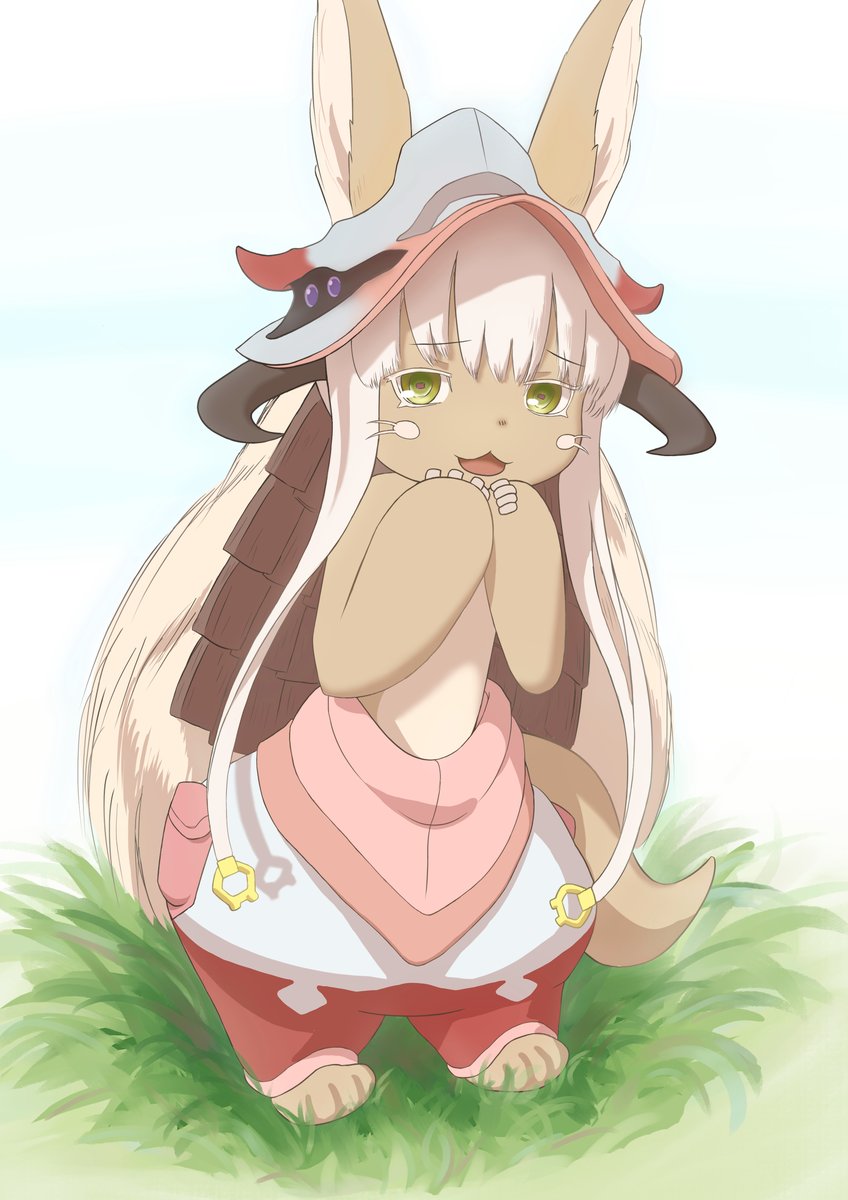 ナナチ(メイドインアビス) 「んなぁ… #メイドインアビス #ナナチ #イラスト 」|→かのイラスト