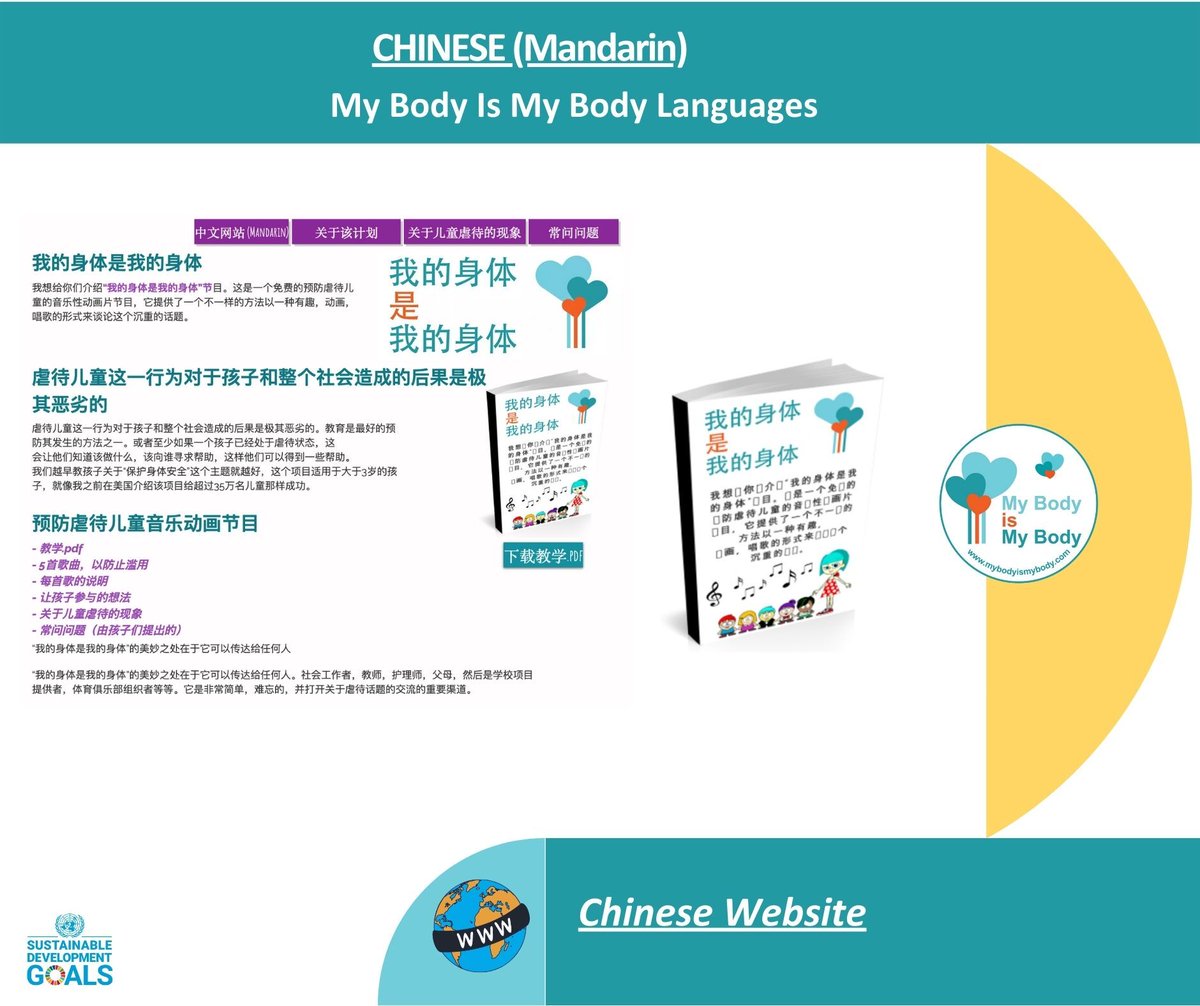 MBIMB1's tweet photo. My Body is My Body #LANGUAGES
Find our #Chinese #Mandarin website at
https://t.co/IpD9Z6BVQV
#worldwide
#SDG16
#Mybodyismybody
#cyberbullying
#stayingsafe
#bodysafety
#parenting
#safeguardingchildren
#childabuseprevention
#teachers
#education
#worldwide
#SDG16
#Mybodyismy https://t.co/CEQuztgXiF